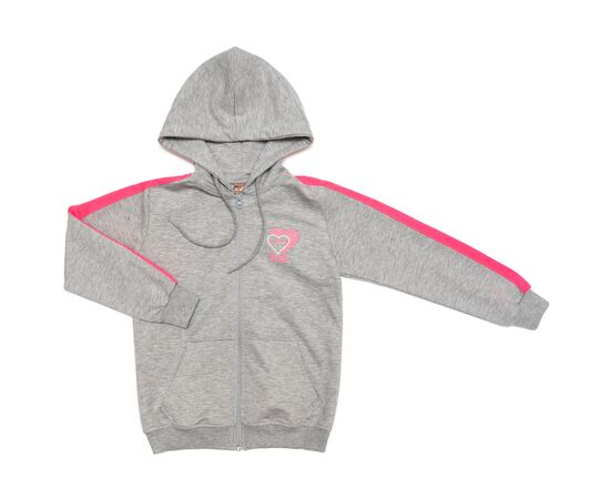 Спортивный костюм Joi с сердцем (S-703-146G-gray), изображение 2 Спортивный костюм Joi с сердцем (S-703-146G-gray), изображение 2