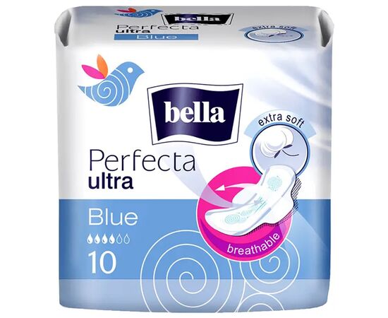 Гигиенические прокладки Bella Perfecta Blue Soft Ultra 10 шт. (5900516305871)