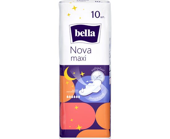 Гигиенические прокладки Bella Nova Maxi 10 шт. (5900516306809/5900516300487), изображение 2