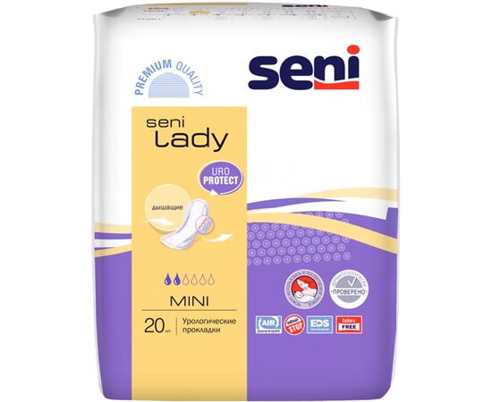 Урологические прокладки Seni Lady Mini 20 шт. (5900516690403)