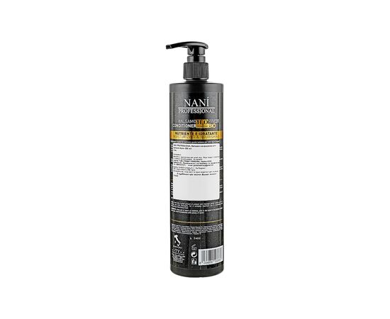 Кондиционер для волос Nani Professional Milano Argan для сухих и поврежденных волос 500 мл (8034055537657), изображение 2 Кондиционер для волос Nani Professional Milano Argan для сухих и поврежденных волос 500 мл (8034055537657), изображение 2