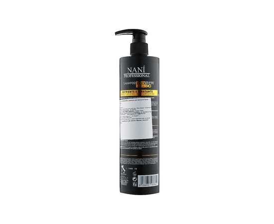 Шампунь Nani Professional Milano Argan для сухих и поврежденных волос 500 мл (8034055537640), изображение 2 Шампунь Nani Professional Milano Argan для сухих и поврежденных волос 500 мл (8034055537640), изображение 2