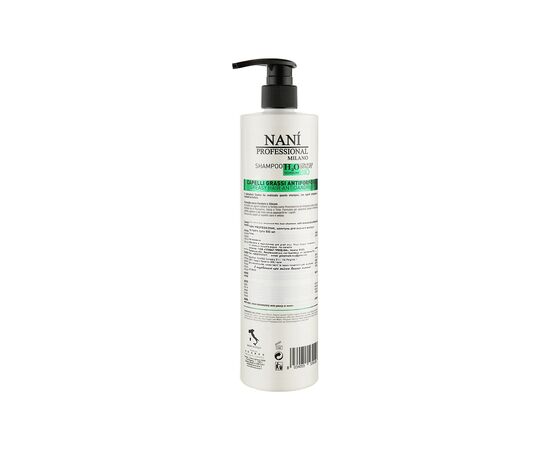 Шампунь Nani Professional Milano Antidandruff для склонных к жирности и перхоти волос 500 мл (8034055534106), изображение 2 Шампунь Nani Professional Milano Antidandruff для склонных к жирности и перхоти волос 500 мл (8034055534106), изображение 2