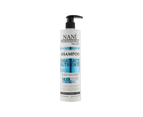 Шампунь Nani Professional Milano Hydrating & Nourishing для всех типов волос 500 мл (8034055534120)