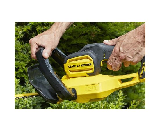 Кусторез Stanley FatMax, 20 В, 4 Ач, длина ножа 55 см (SFMCHT855M1), изображение 2 Кусторез Stanley FatMax, 20 В, 4 Ач, длина ножа 55 см (SFMCHT855M1), изображение 2