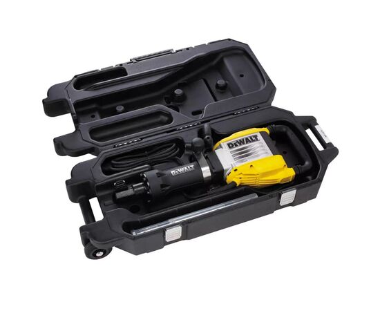 Отбойный молоток DeWALT 1600 Вт, 35 Дж, 1450 уд/мин, 16.9 кг, кейс (D25961K), изображение 3 Отбойный молоток DeWALT 1600 Вт, 35 Дж, 1450 уд/мин, 16.9 кг, кейс (D25961K), изображение 3