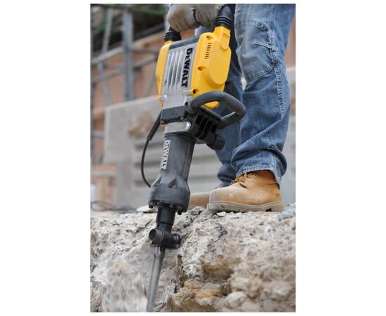 Отбойный молоток DeWALT 1600 Вт, 35 Дж, 1450 уд/мин, 16.9 кг, кейс (D25961K), изображение 8 Отбойный молоток DeWALT 1600 Вт, 35 Дж, 1450 уд/мин, 16.9 кг, кейс (D25961K), изображение 8