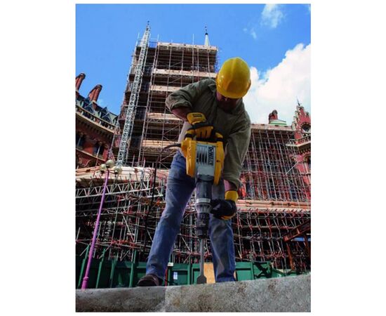 Отбойный молоток DeWALT SDS MAX, 1600 Вт, 24 Дж, 1620 уд/мин, 13.3 кг, кейс (D25951K), изображение 6 Отбойный молоток DeWALT SDS MAX, 1600 Вт, 24 Дж, 1620 уд/мин, 13.3 кг, кейс (D25951K), изображение 6