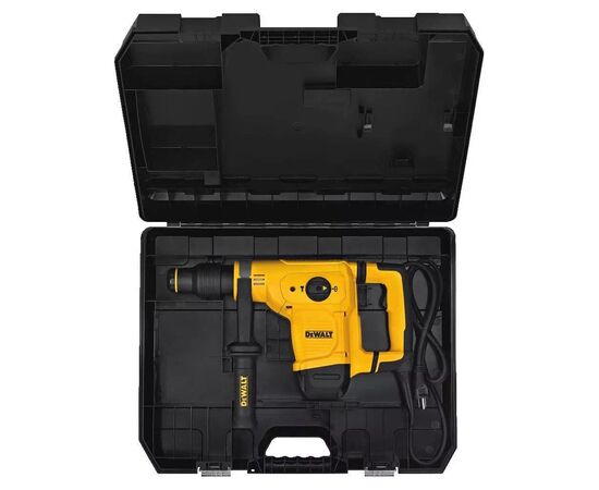 Отбойный молоток DeWALT SDS-MAX, 1050 Bт, 7.1 Дж, 3150 уд/мин, 5.6 кг, кейс (D25810K), изображение 4 Отбойный молоток DeWALT SDS-MAX, 1050 Bт, 7.1 Дж, 3150 уд/мин, 5.6 кг, кейс (D25810K), изображение 4