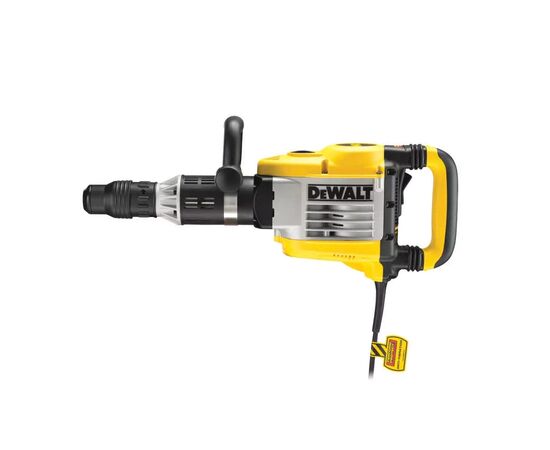 Отбойный молоток DeWALT SDS-MAX, 1550 Bт,19 Дж, 1050-2100 уд/мин, 10.5 кг, кейс (D25902K), изображение 2 Отбойный молоток DeWALT SDS-MAX, 1550 Bт,19 Дж, 1050-2100 уд/мин, 10.5 кг, кейс (D25902K), изображение 2