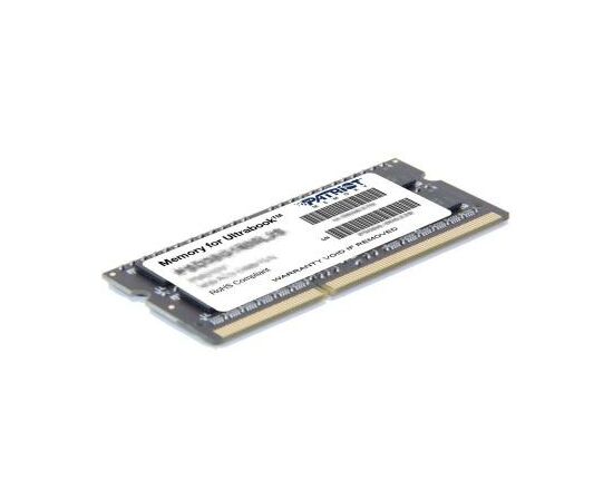 Модуль памяти для ноутбука SoDIMM DDR3L 8GB 1600 MHz Patriot (PSD38G1600L2S), изображение 2 Модуль памяти для ноутбука SoDIMM DDR3L 8GB 1600 MHz Patriot (PSD38G1600L2S), изображение 2