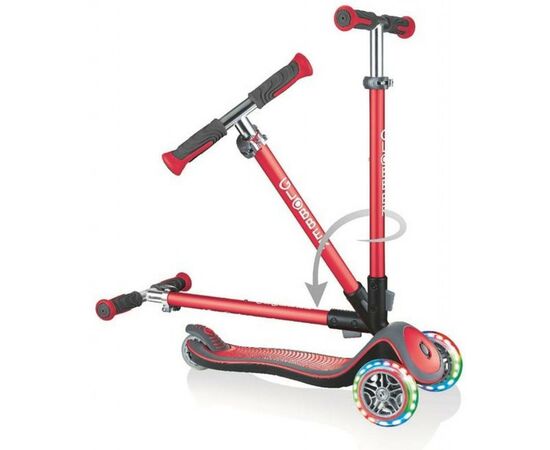 Самокат Globber Elite Deluxe Червоний (444-402), зображення 2