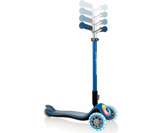 Самокат Globber Elite Prime с подсветкой Синий (444-800), изображение 3