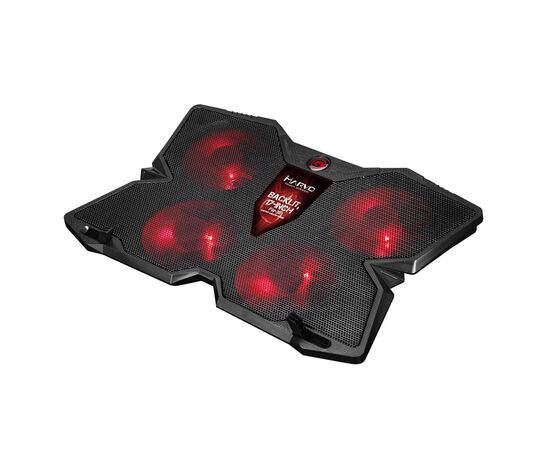 Подставка для ноутбука Marvo FN-38 17" Red-LED (10210026), изображение 2 Подставка для ноутбука Marvo FN-38 17" Red-LED (10210026), изображение 2