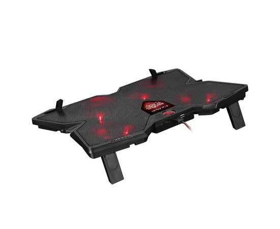 Подставка для ноутбука Marvo FN-38 17" Red-LED (10210026), изображение 3 Подставка для ноутбука Marvo FN-38 17" Red-LED (10210026), изображение 3