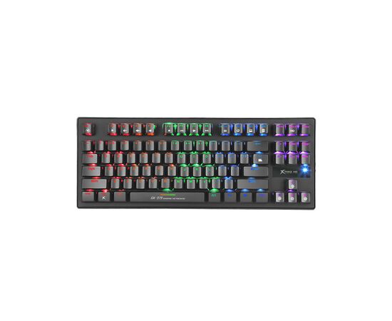 Клавиатура Xtrike GK-979 5 colors-LED Mechanical Red Switch USB Black (GK-979)