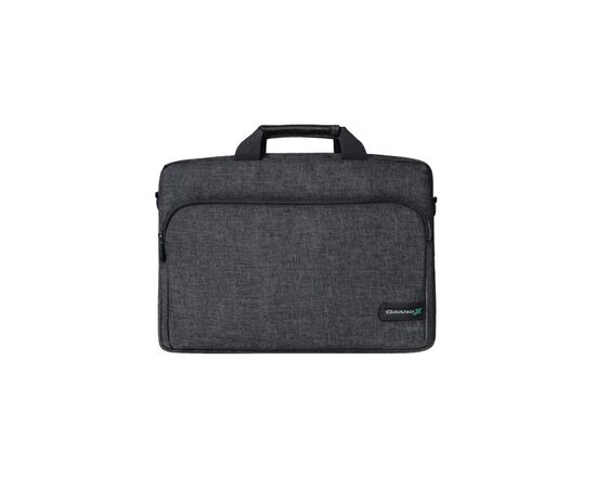 Сумка для ноутбука Grand-X 14'' SB-138 Dark Grey (SB-138D), зображення 2 Сумка для ноутбука Grand-X 14'' SB-138 Dark Grey (SB-138D), зображення 2