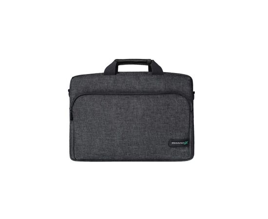 Сумка для ноутбука Grand-X 14-15'' SB-149 soft pocket Dark Grey (SB-149D), зображення 2 Сумка для ноутбука Grand-X 14-15'' SB-149 soft pocket Dark Grey (SB-149D), зображення 2