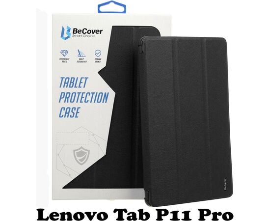 Чохол до планшета BeCover Smart Case Lenovo Tab P11 Pro TB-J706F Black (707592)