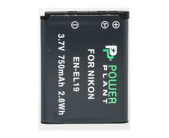 Акумулятор до фото/відео PowerPlant Nikon EN-EL19 (DV00DV1305)