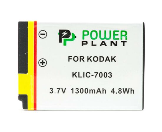 Аккумулятор к фото/видео PowerPlant Kodak KLIC-7003 (DV00DV1220), изображение 2 Аккумулятор к фото/видео PowerPlant Kodak KLIC-7003 (DV00DV1220), изображение 2