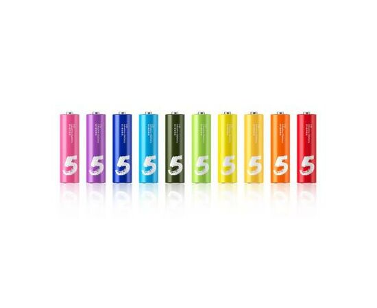 Батарейка ZMI RAINBOW ALKALINE * 10 (NQD4000RT / 6934263400281), изображение 2 Батарейка ZMI RAINBOW ALKALINE * 10 (NQD4000RT / 6934263400281), изображение 2