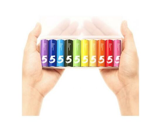 Батарейка ZMI RAINBOW ALKALINE * 10 (NQD4000RT / 6934263400281), изображение 3 Батарейка ZMI RAINBOW ALKALINE * 10 (NQD4000RT / 6934263400281), изображение 3