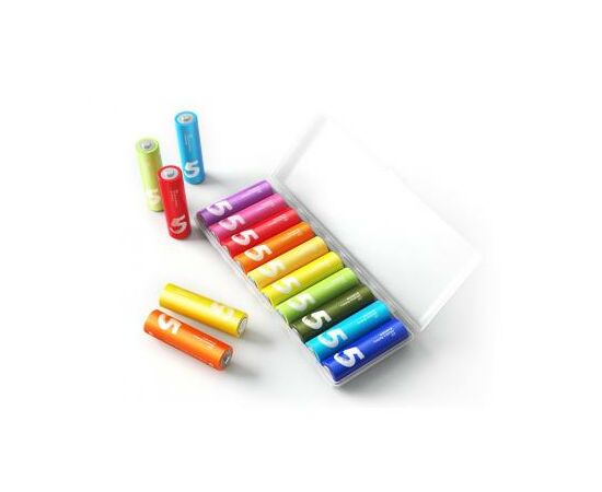 Батарейка ZMI RAINBOW ALKALINE * 10 (NQD4000RT / 6934263400281), изображение 4 Батарейка ZMI RAINBOW ALKALINE * 10 (NQD4000RT / 6934263400281), изображение 4