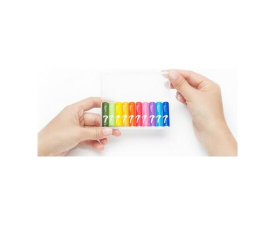 Батарейка ZMI RAINBOW ALKALINE * 10 (6934263400311), изображение 3 Батарейка ZMI RAINBOW ALKALINE * 10 (6934263400311), изображение 3
