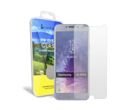 Стекло защитное MakeFuture для Samsung J4 (2018) (MG-SJ418), изображение 5 Стекло защитное MakeFuture для Samsung J4 (2018) (MG-SJ418), изображение 5