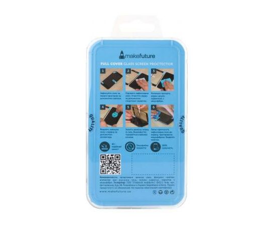 Стекло защитное MakeFuture для Samsung A6 2018 Black Full Cover Full Glue (MGFCFG-SA618B), изображение 2 Стекло защитное MakeFuture для Samsung A6 2018 Black Full Cover Full Glue (MGFCFG-SA618B), изображение 2