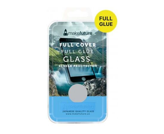Стекло защитное MakeFuture для Samsung A6 2018 Black Full Cover Full Glue (MGFCFG-SA618B)
