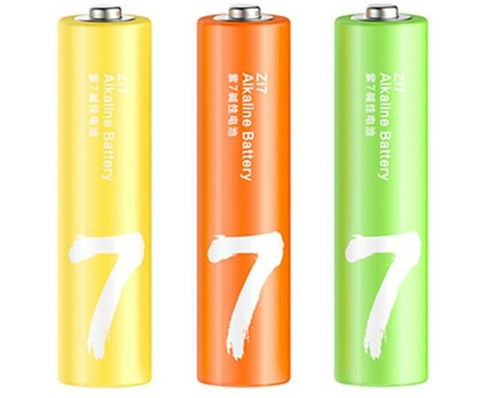Батарейка ZMI AA ZI5 * 12 + AAA ZI7 * 12 Rainbow batteries set (Ф16358), изображение 4 Батарейка ZMI AA ZI5 * 12 + AAA ZI7 * 12 Rainbow batteries set (Ф16358), изображение 4