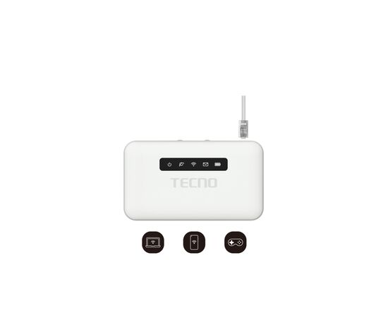 Мобильный Wi-Fi роутер Tecno TR118 (4895180763953), изображение 2 Мобильный Wi-Fi роутер Tecno TR118 (4895180763953), изображение 2