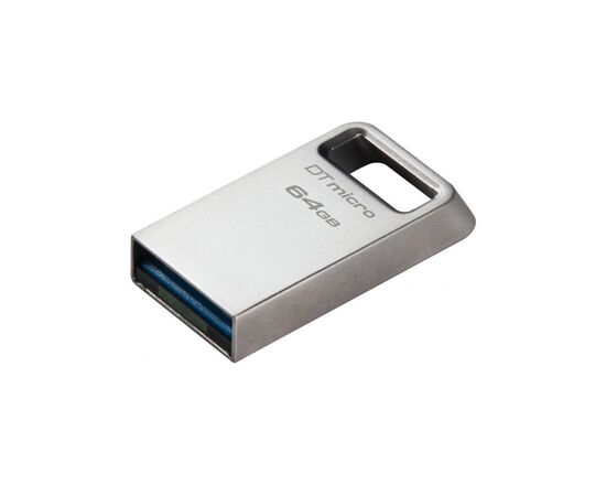 USB флеш накопитель Kingston 64GB DataTraveler Micro USB 3.2 (DTMC3G2/64GB), изображение 2 USB флеш накопитель Kingston 64GB DataTraveler Micro USB 3.2 (DTMC3G2/64GB), изображение 2