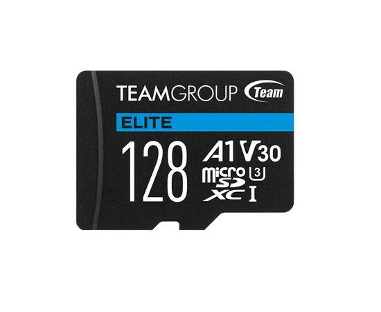 Карта памяти Team 128GB microSDXC class 10 UHS-I/U3 Elite (TEAUSDX128GIV30A103), изображение 2 Карта памяти Team 128GB microSDXC class 10 UHS-I/U3 Elite (TEAUSDX128GIV30A103), изображение 2
