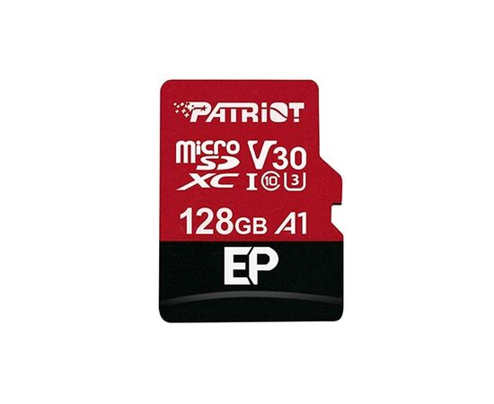 Карта пам'яті Patriot 128GB microSDXC class 10 UHS-I/U3 EP A1 (PEF128GEP31MCX)