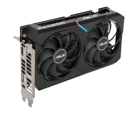 Відеокарта ASUS Radeon RX 6400 4Gb DUAL (DUAL-RX6400-4G), зображення 6 Відеокарта ASUS Radeon RX 6400 4Gb DUAL (DUAL-RX6400-4G), зображення 6