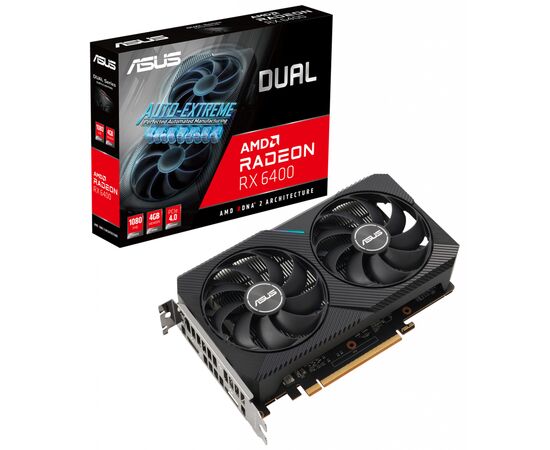 Відеокарта ASUS Radeon RX 6400 4Gb DUAL (DUAL-RX6400-4G)