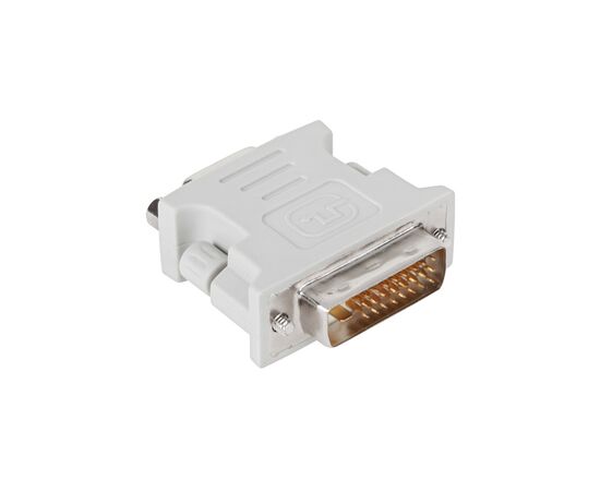 Переходник DVI-D M to VGA F, white PowerPlant (CA910298)