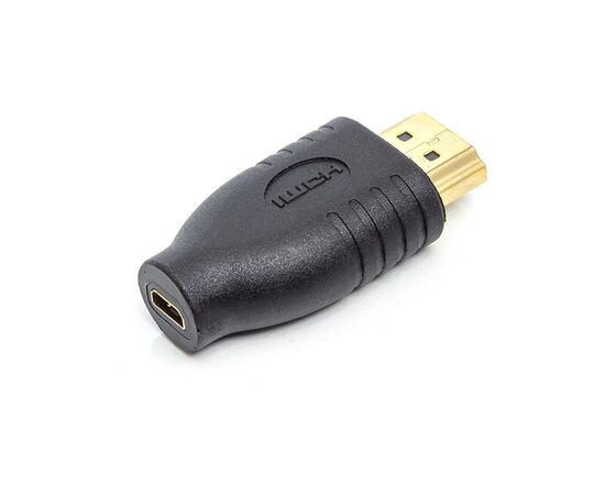 Перехідник HDMI (M) to micro HDMI (F) PowerPlant (CA912063), зображення 2 Перехідник HDMI (M) to micro HDMI (F) PowerPlant (CA912063), зображення 2