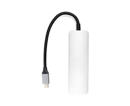 Концентратор USB Type-C to 3*USB 3.0 Ports + TF/SD Card Reader PowerPlant (CA912100), зображення 2 Концентратор USB Type-C to 3*USB 3.0 Ports + TF/SD Card Reader PowerPlant (CA912100), зображення 2