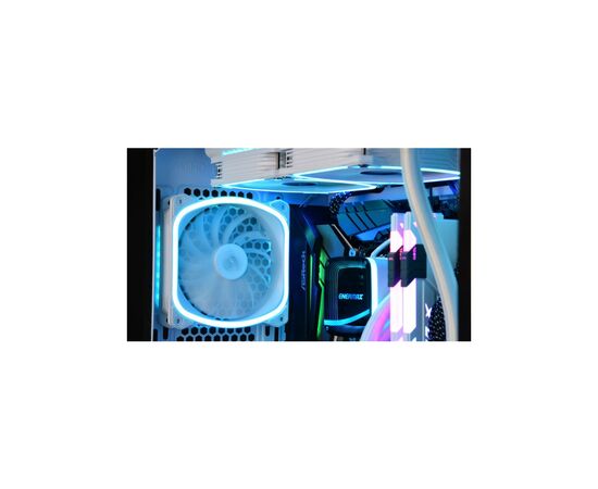 Кулер для корпуса Enermax SQUA RGB WHITE 3x 120 mm (3 PACK) (UCSQARGB12P-W-BP3), изображение 7 Кулер для корпуса Enermax SQUA RGB WHITE 3x 120 mm (3 PACK) (UCSQARGB12P-W-BP3), изображение 7