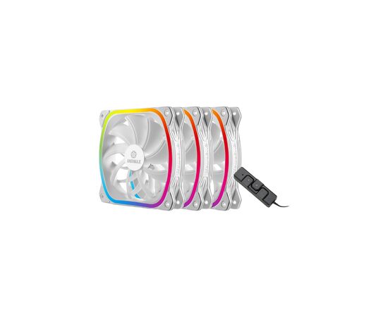 Кулер до корпусу Enermax SQUA RGB WHITE 3x 120 mm (3 PACK) (UCSQARGB12P-W-BP3)