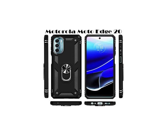 Чохол до моб. телефона BeCover Military Motorola Moto Edge 20 Black (707399)