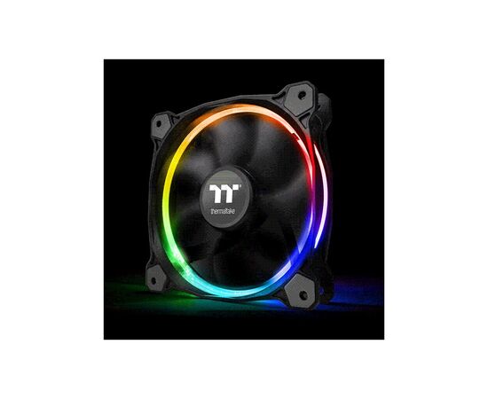 Кулер для корпуса ThermalTake Riing 12 LED RGB Radiator Fan Sync Edition (3-Fan Pack) (CL-F071-PL12SW-A), изображение 6 Кулер для корпуса ThermalTake Riing 12 LED RGB Radiator Fan Sync Edition (3-Fan Pack) (CL-F071-PL12SW-A), изображение 6