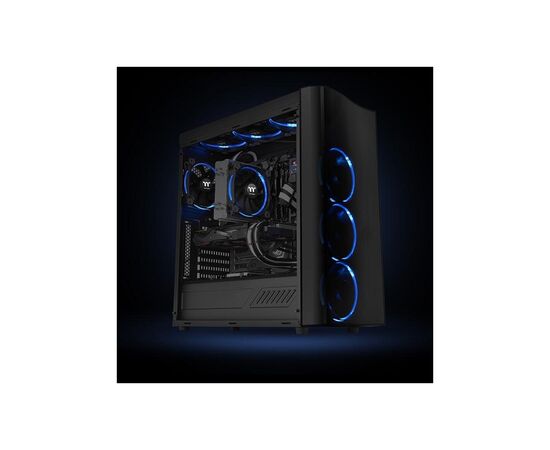 Кулер для корпуса ThermalTake Riing 12 LED RGB Radiator Fan Sync Edition (3-Fan Pack) (CL-F071-PL12SW-A), изображение 7 Кулер для корпуса ThermalTake Riing 12 LED RGB Radiator Fan Sync Edition (3-Fan Pack) (CL-F071-PL12SW-A), изображение 7