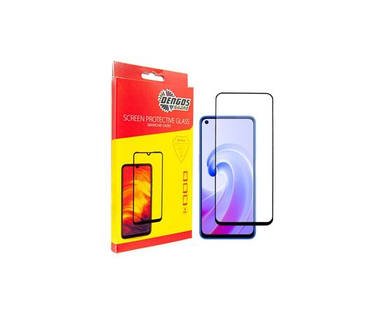 Стекло защитное Dengos Full Glue Oppo A76 (TGFG-222)