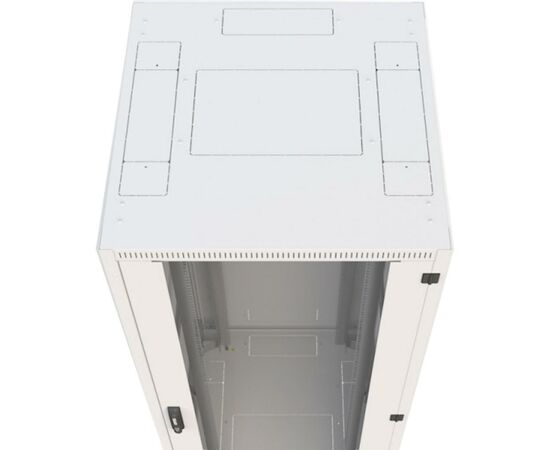 Шкаф напольный Conteg iSEVEN 19", 27U 600x800, RAL7035 (RI7-27-60/80), изображение 4 Шкаф напольный Conteg iSEVEN 19", 27U 600x800, RAL7035 (RI7-27-60/80), изображение 4