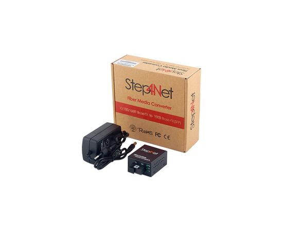 Медиаконвертер MCm-Q-0,1-1SM-1310nm-20 Step4Net, изображение 4 Медиаконвертер MCm-Q-0,1-1SM-1310nm-20 Step4Net, изображение 4